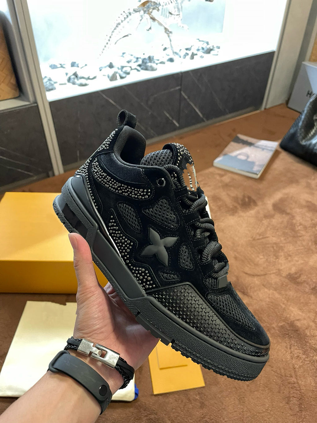 Tênis de luxo LV exclusivo