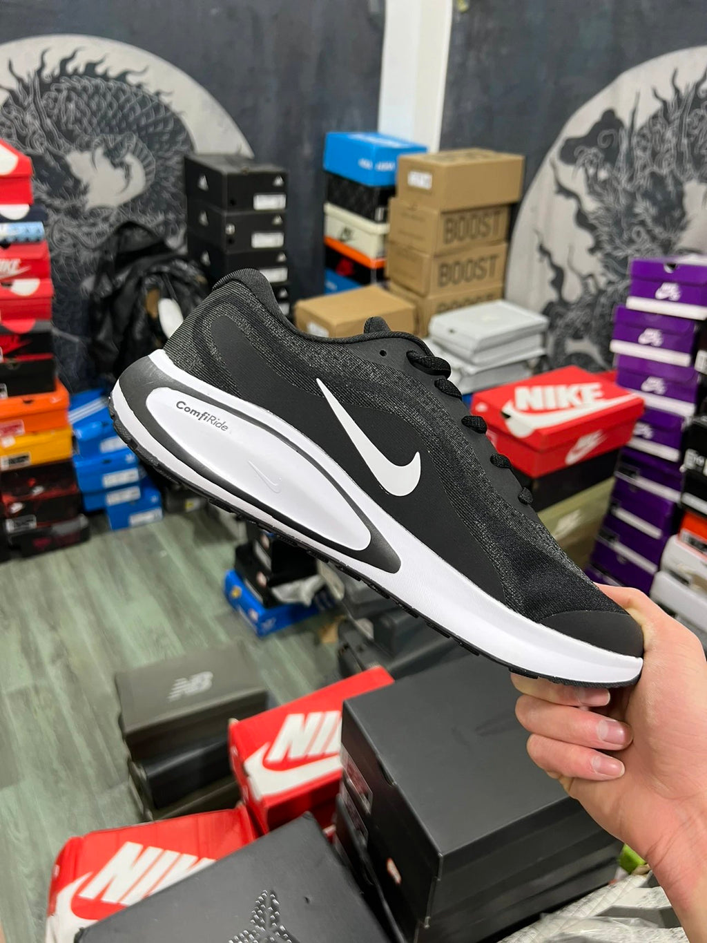 Tênis NK Black Sport