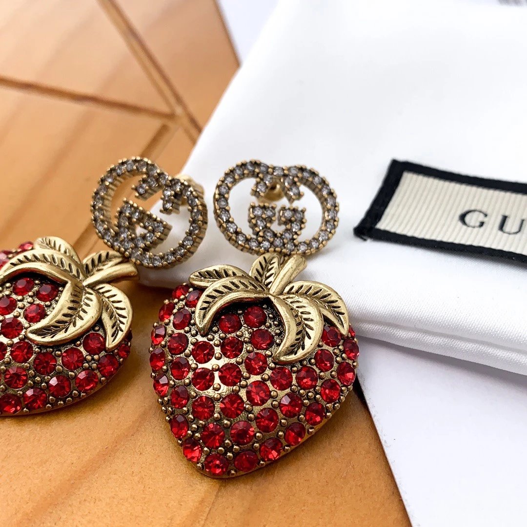 Brincos de luxo da GG