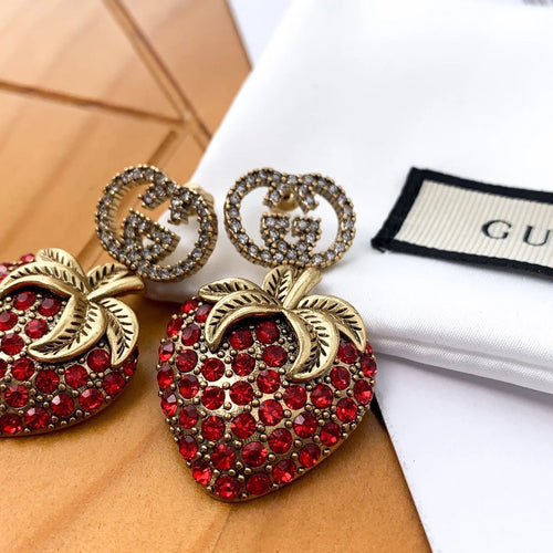 Brincos de luxo da GG