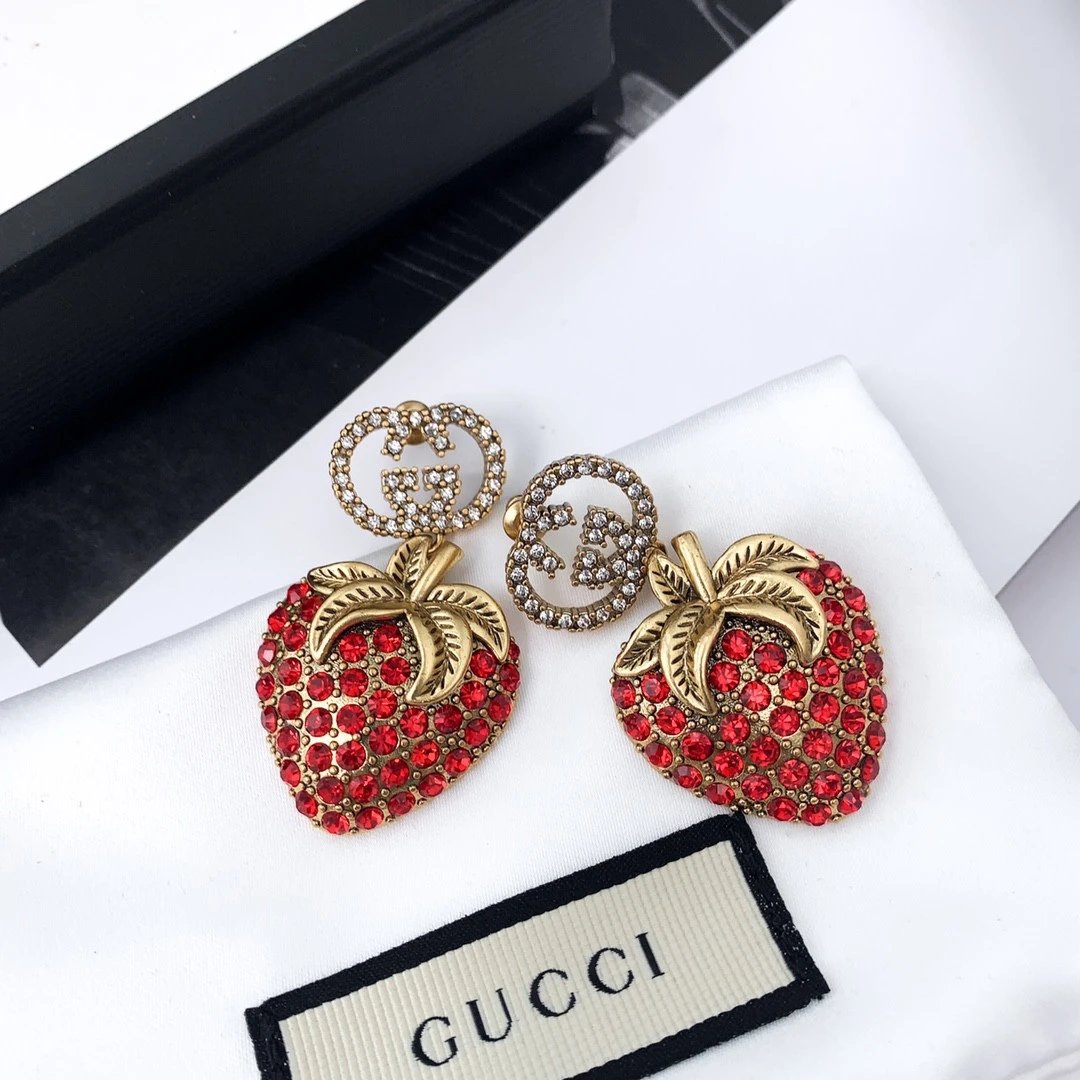 Brincos de luxo da GG